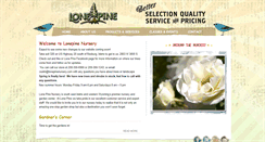 Desktop Screenshot of lonepinenursery.com